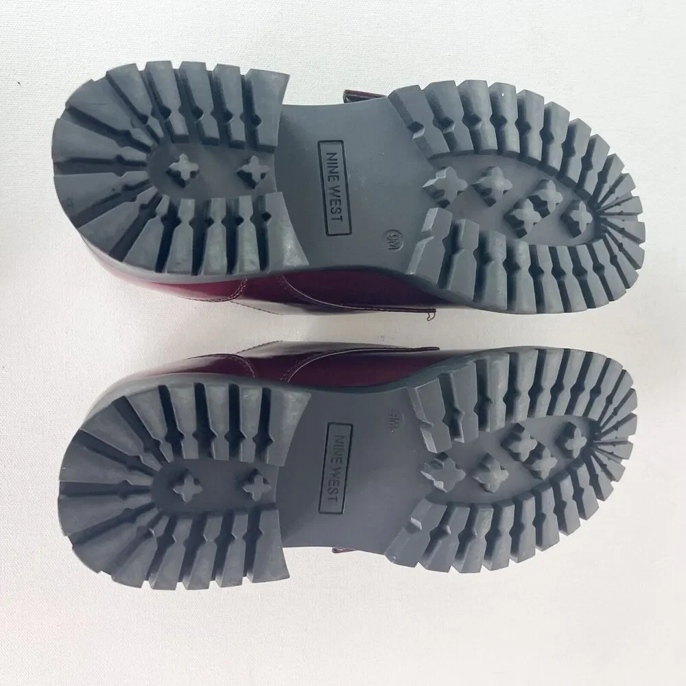 Nine West NWOB Women'S Red Pull-On Araise Loafer Size 9 - Picture 5 of 7